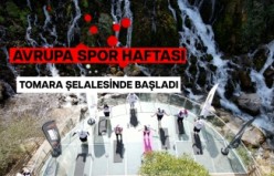 Tomara Şelalesi, Avrupa Spor Haftası etkinliklerine ev sahipliği yaptı