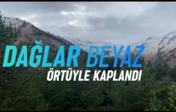 Gümüşhane’nin yüksekleri beyaza büründü