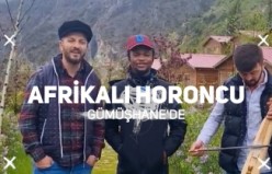 Karadeniz’in Afrikalı Horoncusu Adam Nkandu Gümüşhane'de