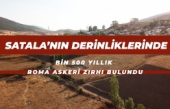 Satala’nın derinliklerinde bin 500 yıllık Roma askeri zırhı bulundu