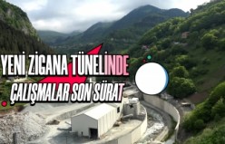 Yeni Zigana tünelinde çalışmalar son sürat devam ediyor