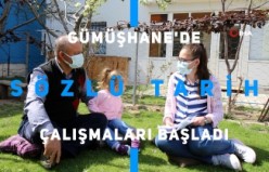 Gümüşhane’de sözlü tarih çalışması başladı