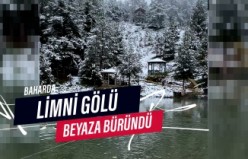 Limni Gölü tabiat parkından eşsiz görüntüler