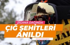 Çığ şehitleri 13.yılında Zigana dağında anıldı