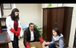 Gümüşhane’de yaralı Puhu Kars’a sevk edildi