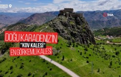 Doğu Karadeniz'in en görkemli kalesi Gümüşhane'de