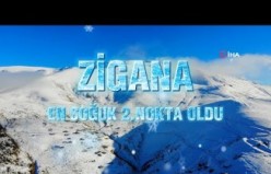 Zigana Türkiye'nin en soğuk 2.noktası oldu