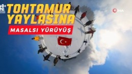 Tohtamur Yaylasında masalsı kış yürüyüşü