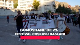 Gümüşhane'de 27. Kuşburnu Festivali başladı