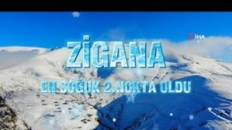 Zigana Türkiye'nin en soğuk 2.noktası oldu