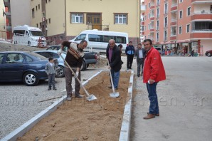 15 Şubat Caddesinde Çalışmalar Devam Ediyor