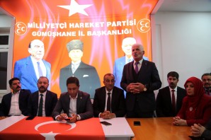 MHP heyeti Gümüşhane’yi ziyaret etti