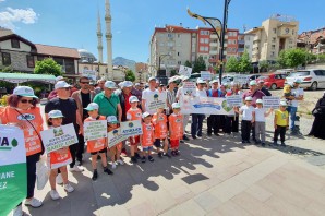 Gümüşhane’de '81 İlde 81 Milyar Adım' yürüyüşü yapıldı