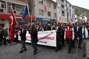 Gümüşhane’de Gaziler Günü kutlandı