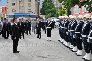 Milli Savunma Bakanı İsmet Yılmaz Gümüşhane'de