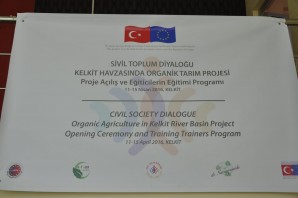 Kelkit Havzasında Organik Tarım Projesi’nin Açılış Toplantısı Yapıldı