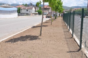 Kelkit Çevre Yolu Dantel Gibi Süsleniyor