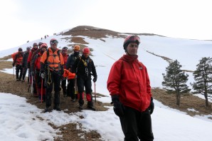 AFAD ekiplerinden Zigana'da nefes kesen tatbikat