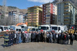 Gümüşhane Belediyesi 4 Yılda 20 Yeni Araç Aldı