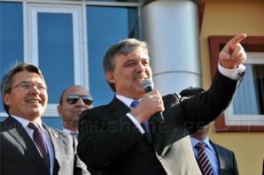 Cumhurbaşkanı Abdullah Gül Kelkit'te