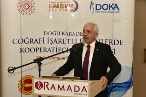 Gümüşhane’de 'Coğrafi İşaretli Ürünlerde Kooperatifçilik Stratejisi' toplantısı