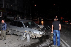 Gümüşhane'de Bir Garip Trafik Kazası