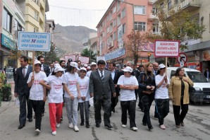 Gümüşhane'de Sağlıklı Yaşam Yürüyüşü