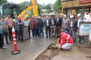 ArzularKabaköy’de doğalgaz çalışmaları başladı