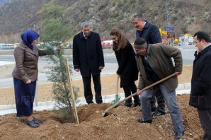 Gümüşhane’de Sağlık Çalışanlarının Adı Ölümsüzleştirildi