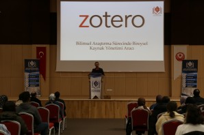 ZOTERO eğitim semineri gerçekleştirildi