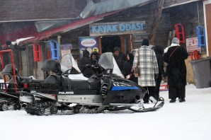 Zigana Kayak Merkezi karne tatilinde doldu taştı