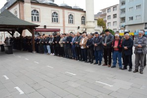 Gümüşhane'de gıyabi cenaze namazı kılındı