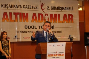 Gümüş şehrin Altın adamları ödüllerini aldı