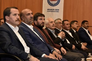 Memur-Sen Genel Başkanı Ali Yalçın Gümüşhane’de