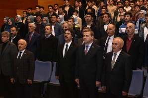 Gümüşhane’de 'Kazakistan ve Ahmet Yesevi' konulu konferans düzenlendi