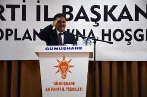 AK Parti Genel Başkan Yardımcısı Erkan Kandemir Gümüşhane'de