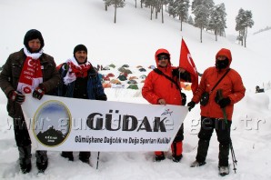 Gümüşhaneli Dağcılar Sarıkamış'ı Unutmadı