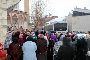 Şiran'da Umre Yolcuları Dualarla Uğurlandı