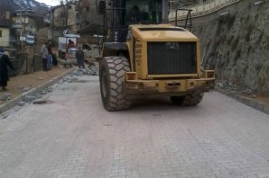 Gazi Sokak'ta Yol ve Kaldırım Düzenleme Çalışmaları Başladı