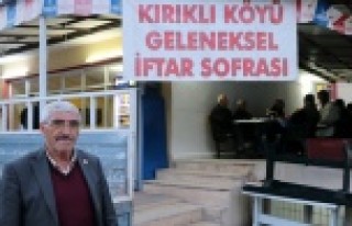 Bu köyden iftar saatinde aç geçme şansınız yok