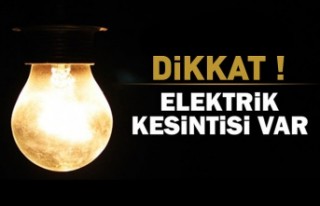 Dikkat! Köse’de 4 gün boyunca 5’er saatlik kesinti...