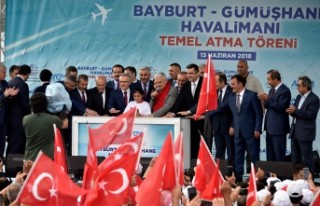 Başbakan Binali Yıldırım Gümüşhane’de