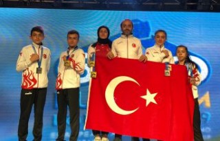 Gümüşhaneli sporcular Yunanistan’da Avrupa’nın...