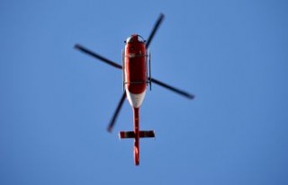 Rize’den havalanan ambulans helikopter Gümüşhane’ye...