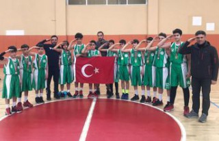 Basketbol yarı final müsabakaları tamamlandı