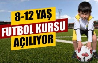 8-12 yaş futbol kursları başlıyor