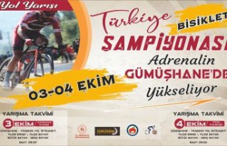 Yol Bisikleti Türkiye Şampiyonası Gümüşhane’de