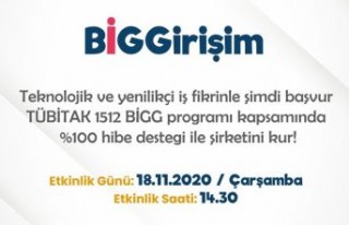 BİGG programı başvuruları başladı