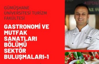 Turizm Fakültesi’nde çevrimiçi gastronomi söyleşileri...