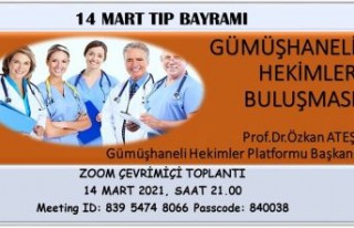 Gümüşhaneli hekimlerden tıp bayramı buluşması